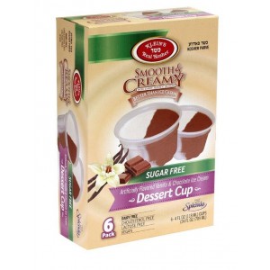 Dessert Cup sugar free Vanil /Choco - Parve